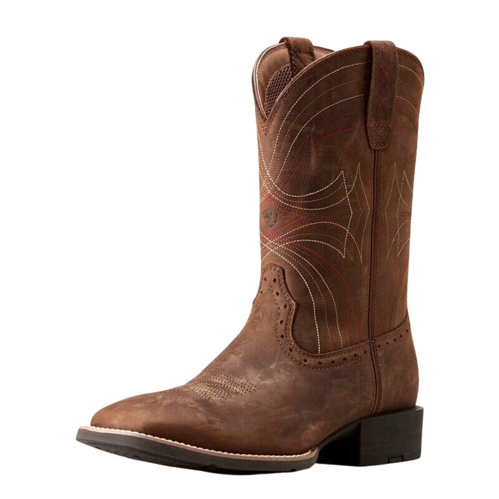 Ariat Men's Sport Wide Square Toe Cowboy Boot size 9.5